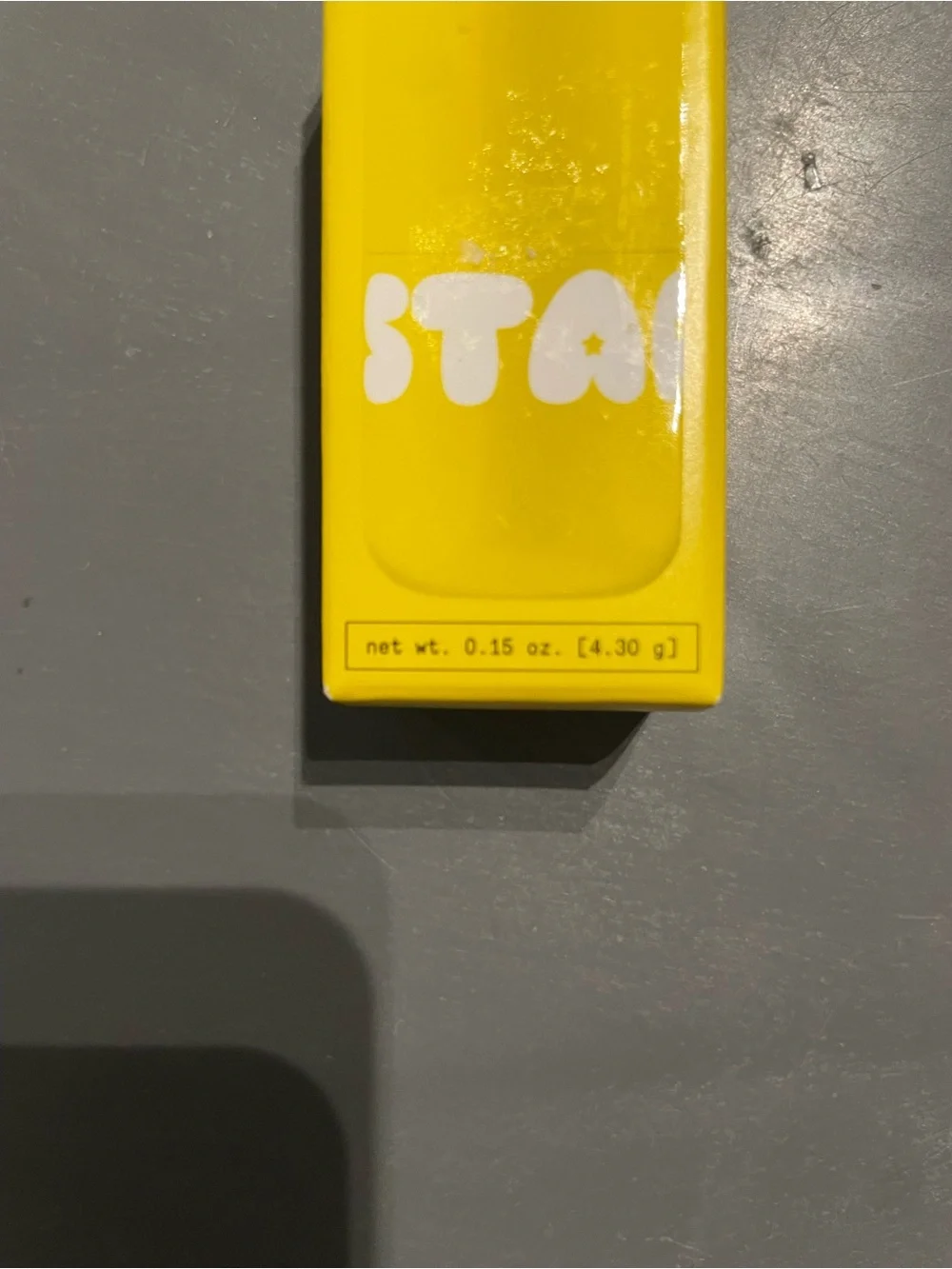 Starface Star Balm Unscented Lip Balm 0.15 oz New